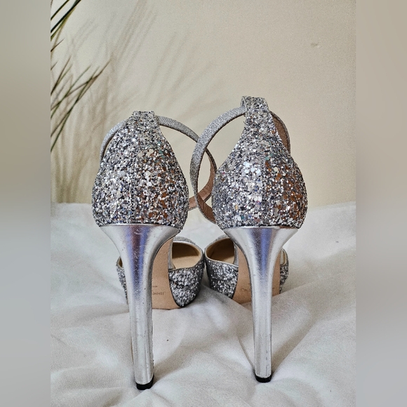 🩶 Jimmy Choo Heels $975 MSRP 🩶 - Picture 4 of 11